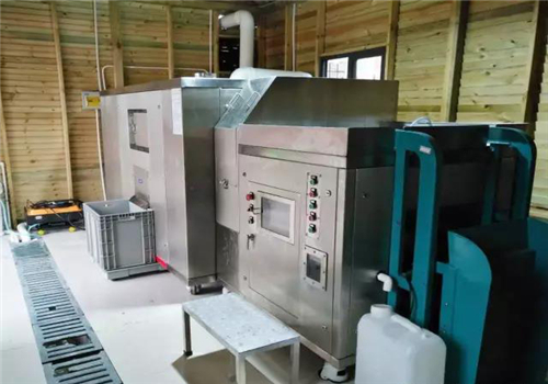 廚余垃圾處理設(shè)備案例，昆山司徒街小學(xué)500KG廚余垃圾處理設(shè)備